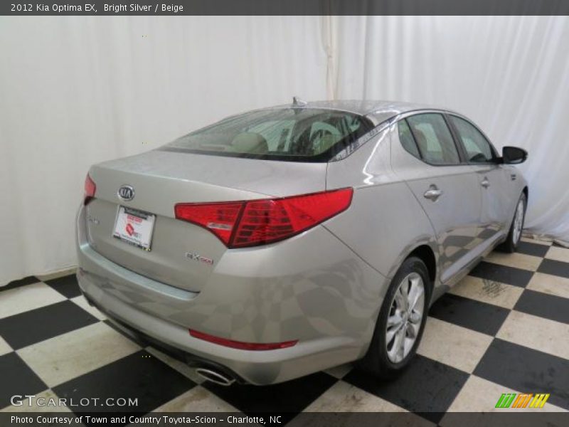 Bright Silver / Beige 2012 Kia Optima EX