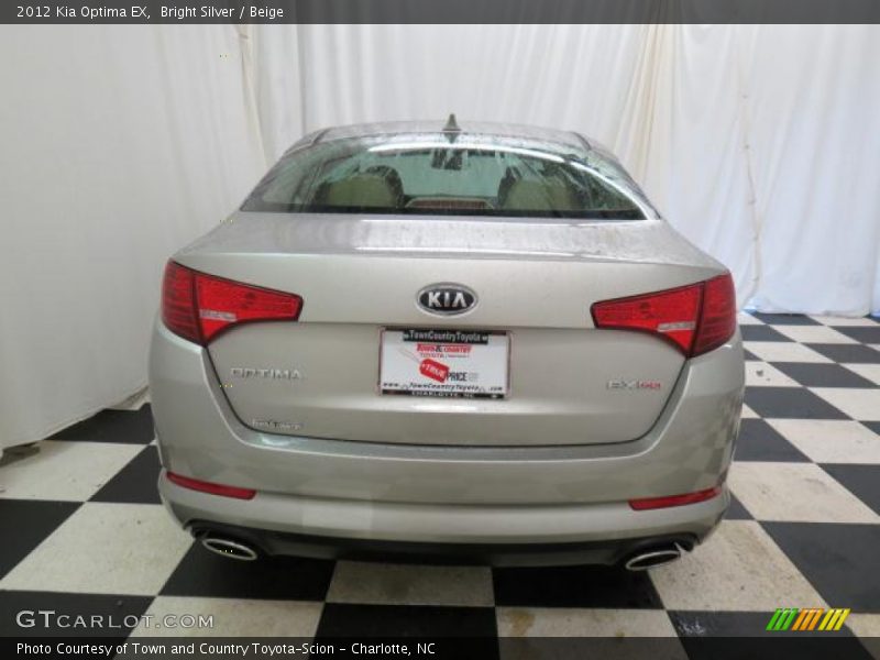Bright Silver / Beige 2012 Kia Optima EX