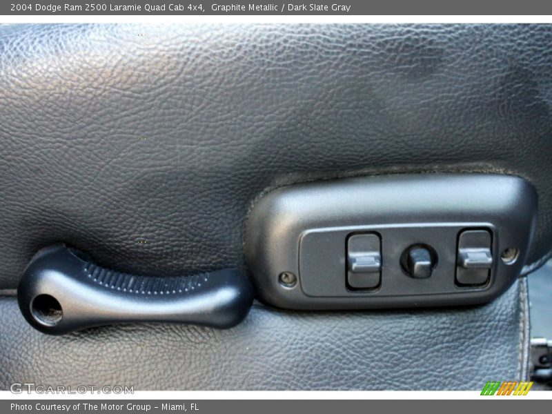 Graphite Metallic / Dark Slate Gray 2004 Dodge Ram 2500 Laramie Quad Cab 4x4