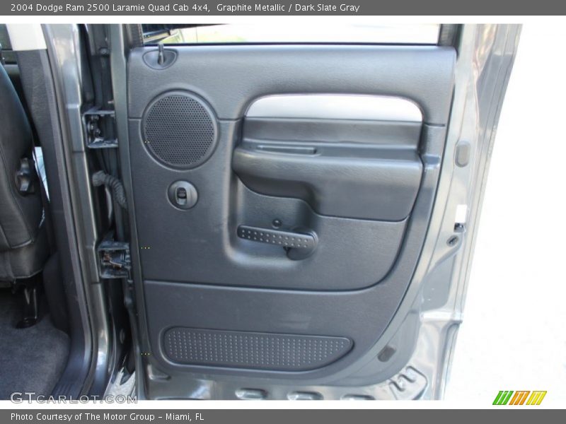 Graphite Metallic / Dark Slate Gray 2004 Dodge Ram 2500 Laramie Quad Cab 4x4