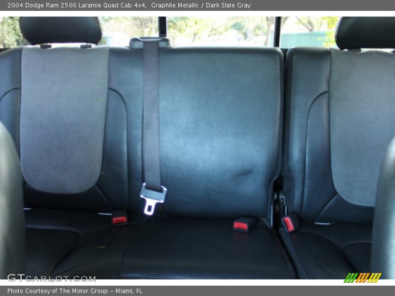 Graphite Metallic / Dark Slate Gray 2004 Dodge Ram 2500 Laramie Quad Cab 4x4