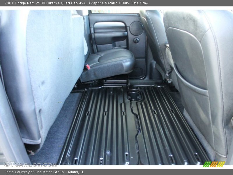 Graphite Metallic / Dark Slate Gray 2004 Dodge Ram 2500 Laramie Quad Cab 4x4