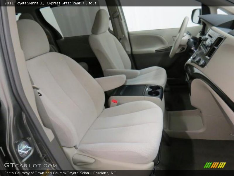 Cypress Green Pearl / Bisque 2011 Toyota Sienna LE