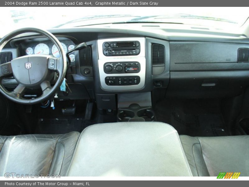 Dashboard of 2004 Ram 2500 Laramie Quad Cab 4x4
