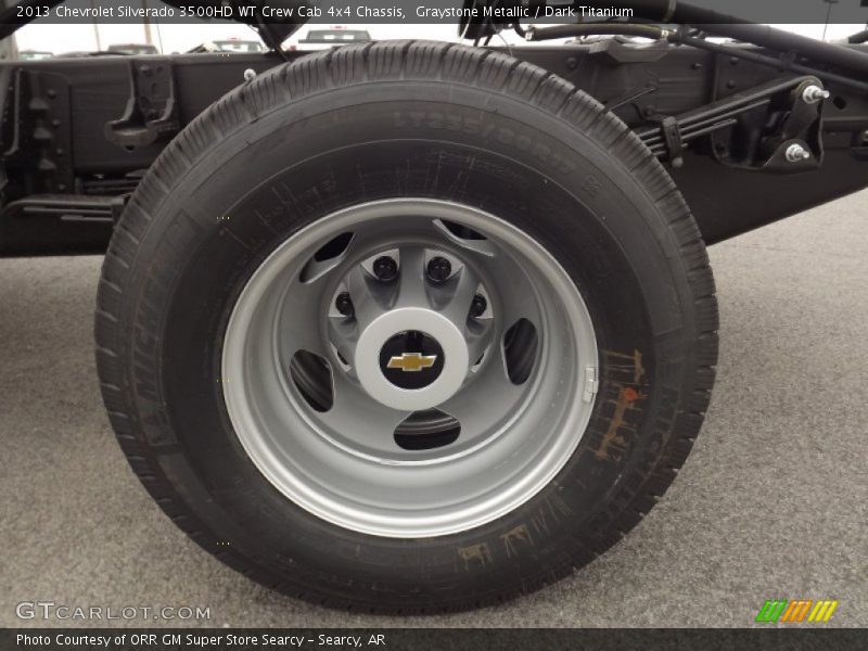  2013 Silverado 3500HD WT Crew Cab 4x4 Chassis Wheel