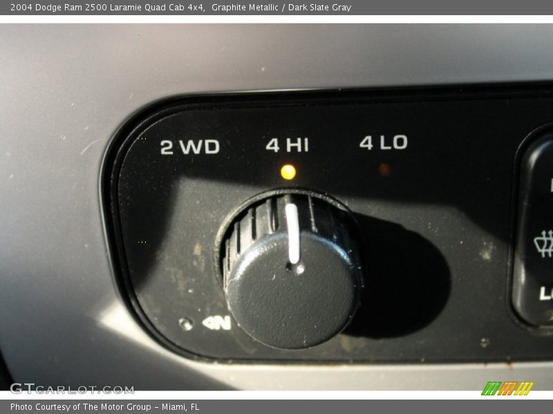 Graphite Metallic / Dark Slate Gray 2004 Dodge Ram 2500 Laramie Quad Cab 4x4