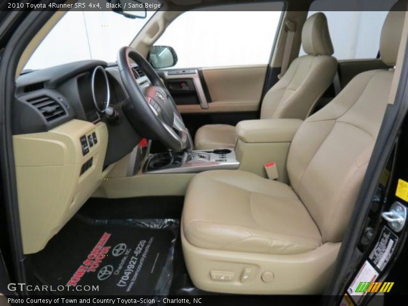 Black / Sand Beige 2010 Toyota 4Runner SR5 4x4
