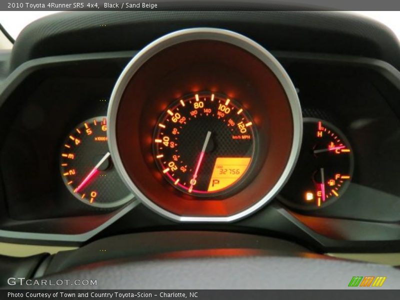 Black / Sand Beige 2010 Toyota 4Runner SR5 4x4