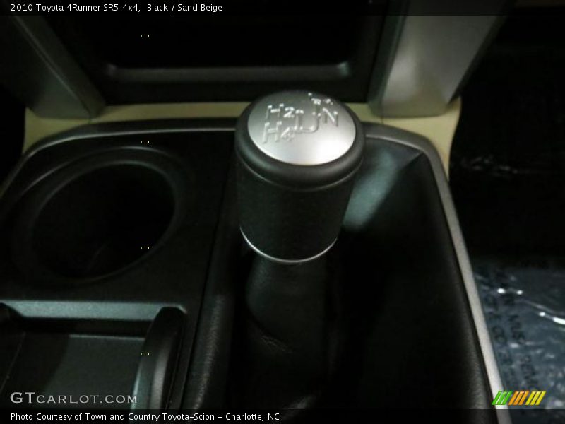 Black / Sand Beige 2010 Toyota 4Runner SR5 4x4