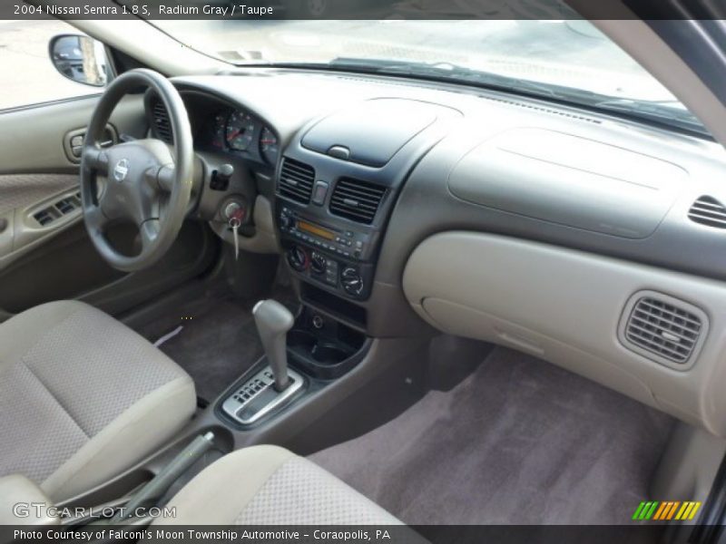 Radium Gray / Taupe 2004 Nissan Sentra 1.8 S