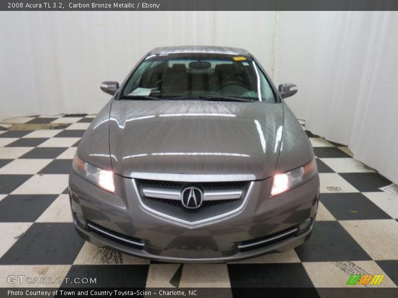 Carbon Bronze Metallic / Ebony 2008 Acura TL 3.2