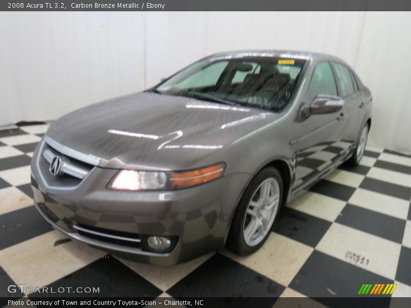 Carbon Bronze Metallic / Ebony 2008 Acura TL 3.2