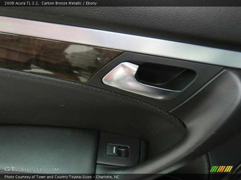 Carbon Bronze Metallic / Ebony 2008 Acura TL 3.2
