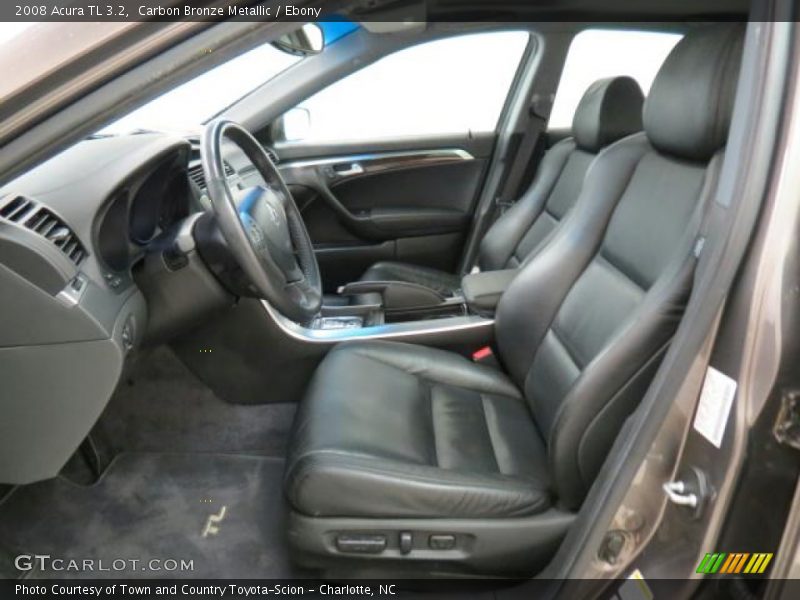 Carbon Bronze Metallic / Ebony 2008 Acura TL 3.2