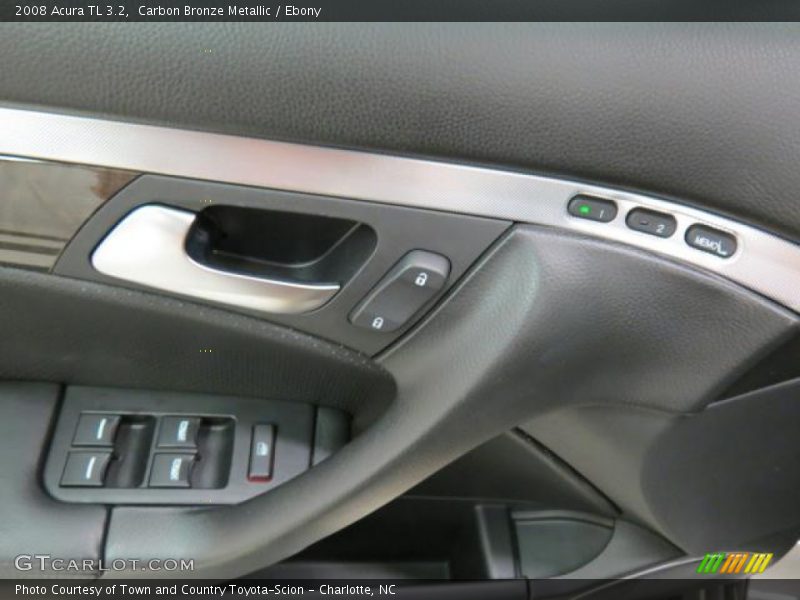 Carbon Bronze Metallic / Ebony 2008 Acura TL 3.2