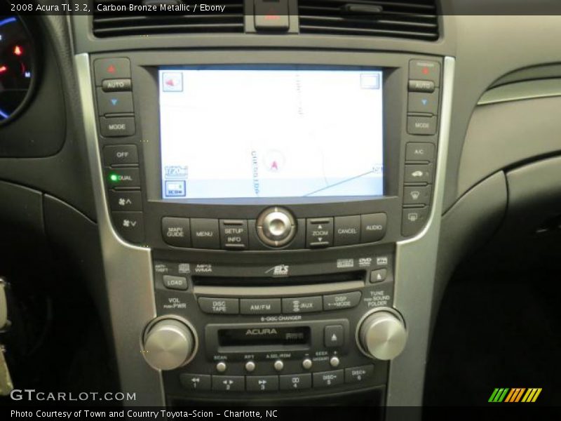 Carbon Bronze Metallic / Ebony 2008 Acura TL 3.2
