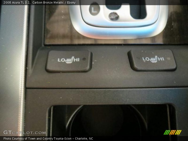 Carbon Bronze Metallic / Ebony 2008 Acura TL 3.2