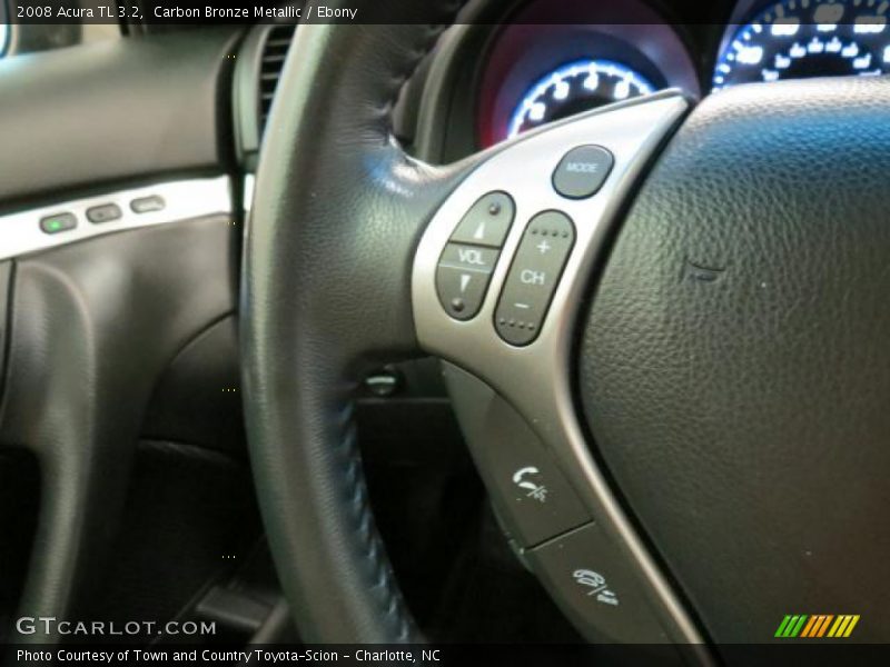 Carbon Bronze Metallic / Ebony 2008 Acura TL 3.2