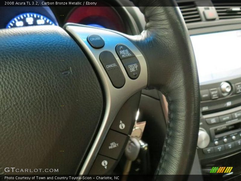 Carbon Bronze Metallic / Ebony 2008 Acura TL 3.2