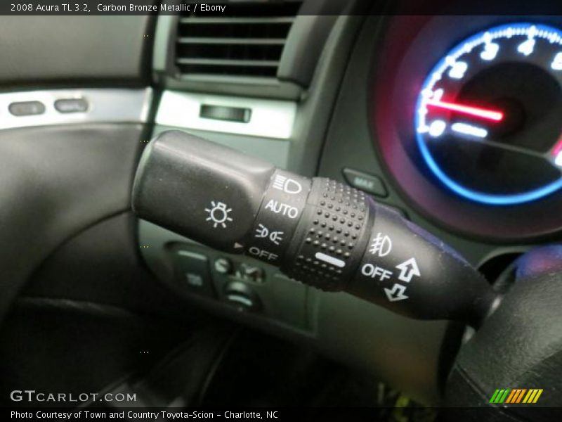 Carbon Bronze Metallic / Ebony 2008 Acura TL 3.2