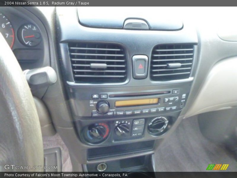 Radium Gray / Taupe 2004 Nissan Sentra 1.8 S