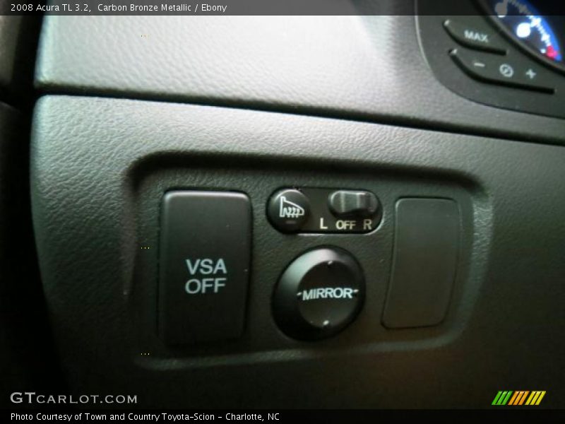 Carbon Bronze Metallic / Ebony 2008 Acura TL 3.2