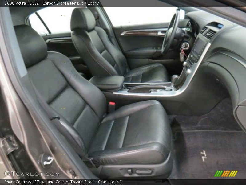 Carbon Bronze Metallic / Ebony 2008 Acura TL 3.2