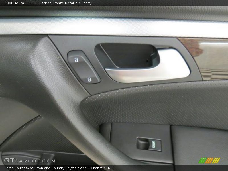 Carbon Bronze Metallic / Ebony 2008 Acura TL 3.2