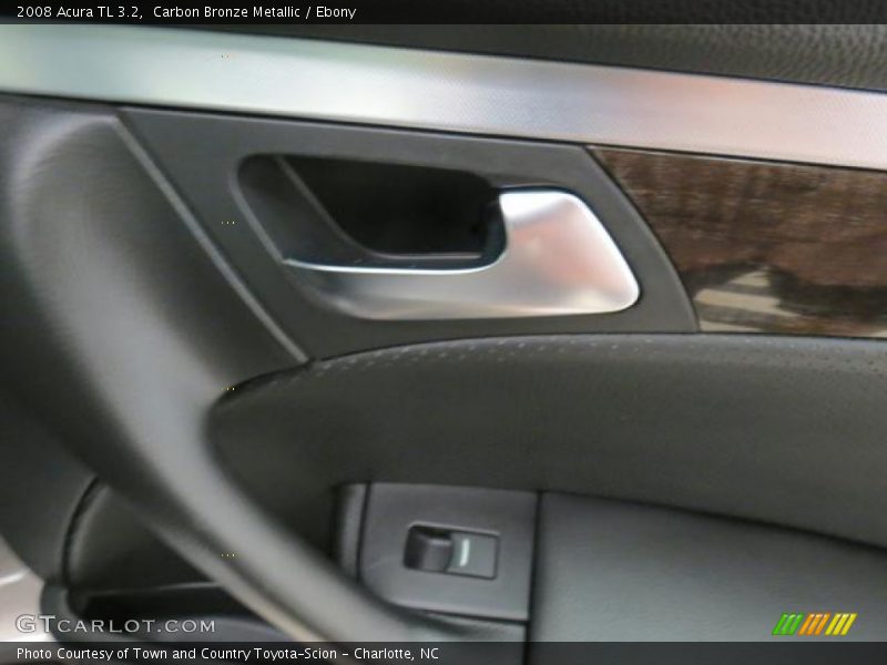 Carbon Bronze Metallic / Ebony 2008 Acura TL 3.2