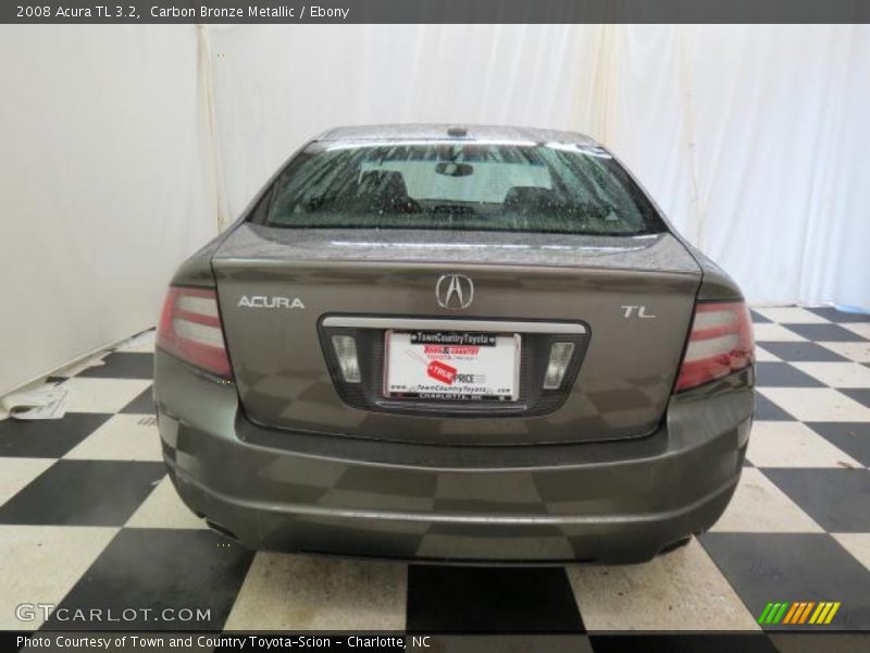 Carbon Bronze Metallic / Ebony 2008 Acura TL 3.2