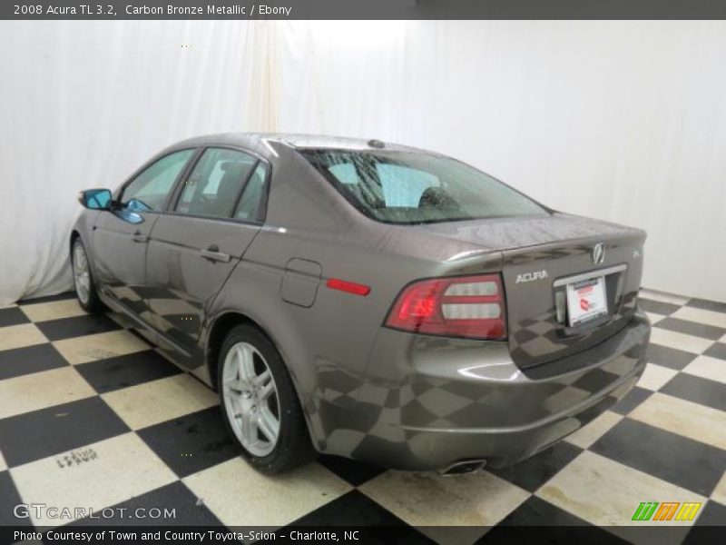 Carbon Bronze Metallic / Ebony 2008 Acura TL 3.2