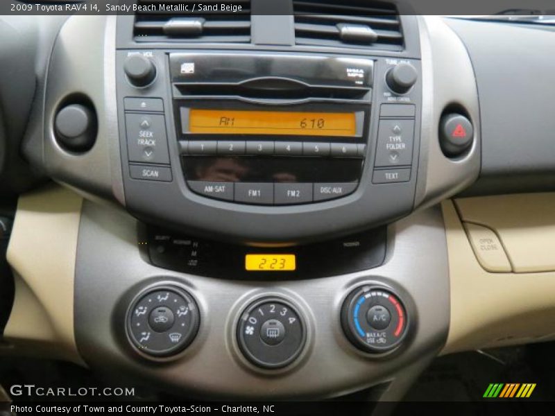 Sandy Beach Metallic / Sand Beige 2009 Toyota RAV4 I4