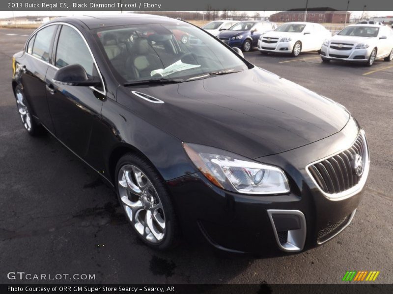 Black Diamond Tricoat / Ebony 2013 Buick Regal GS