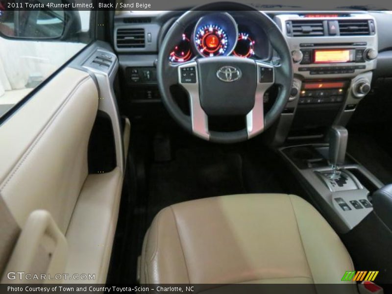 Black / Sand Beige 2011 Toyota 4Runner Limited