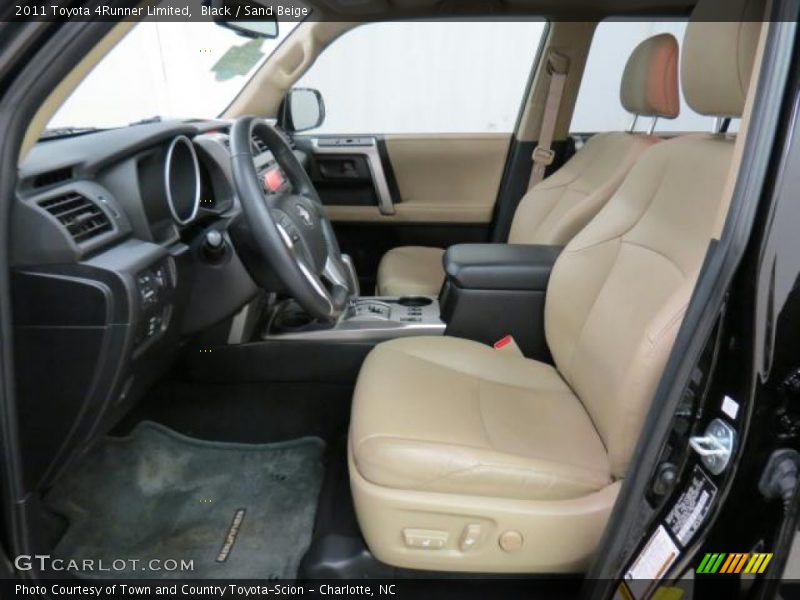 Black / Sand Beige 2011 Toyota 4Runner Limited