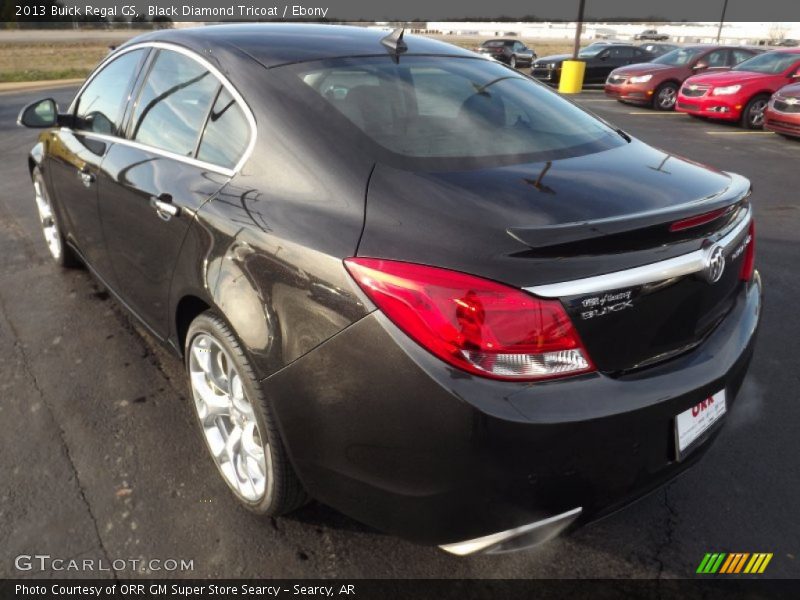Black Diamond Tricoat / Ebony 2013 Buick Regal GS