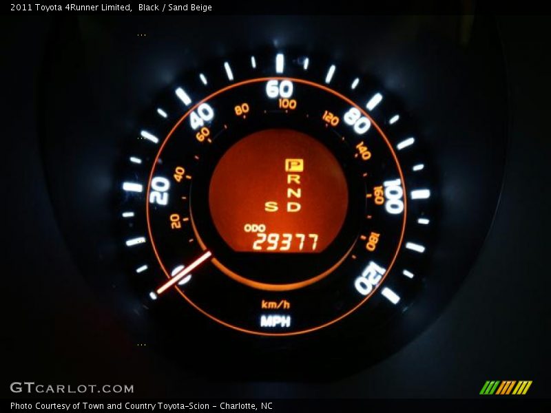 Black / Sand Beige 2011 Toyota 4Runner Limited