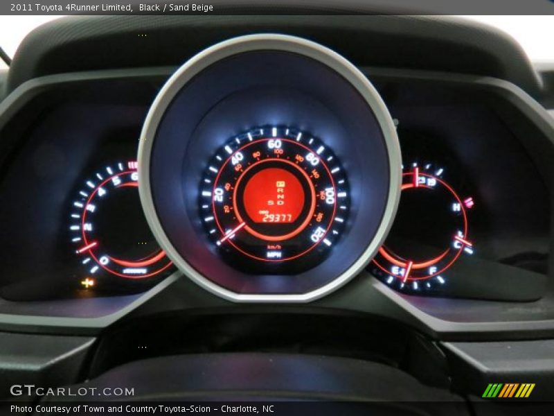 Black / Sand Beige 2011 Toyota 4Runner Limited
