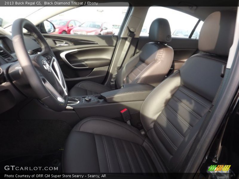 Front Seat of 2013 Regal GS