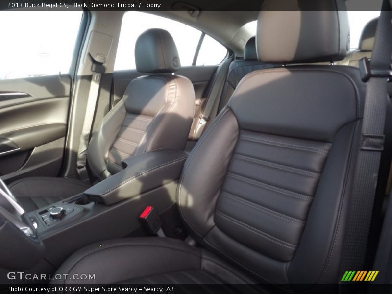 Front Seat of 2013 Regal GS