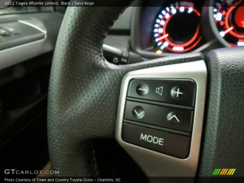 Black / Sand Beige 2011 Toyota 4Runner Limited