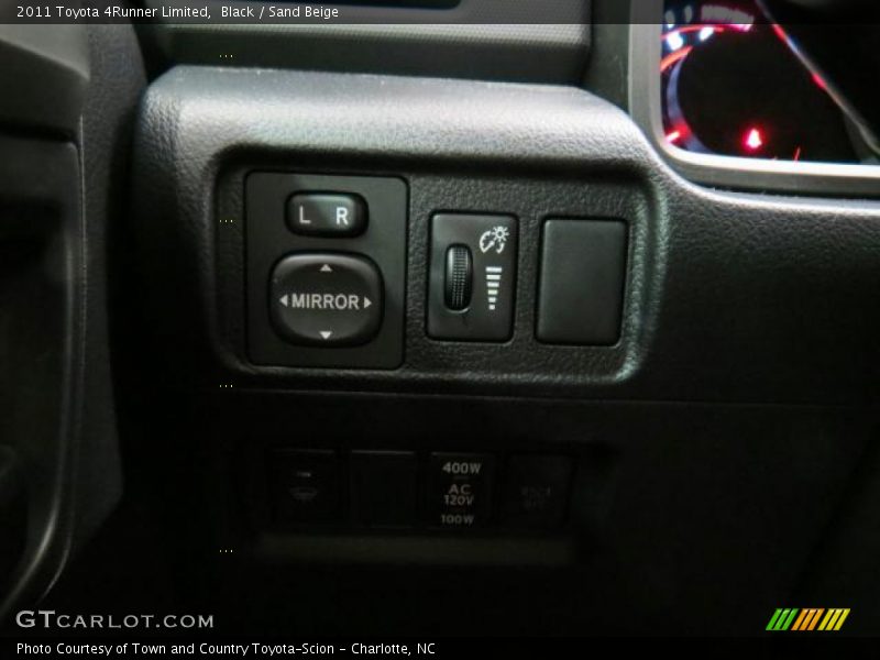 Black / Sand Beige 2011 Toyota 4Runner Limited