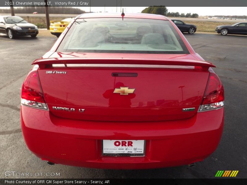 Victory Red / Gray 2013 Chevrolet Impala LT