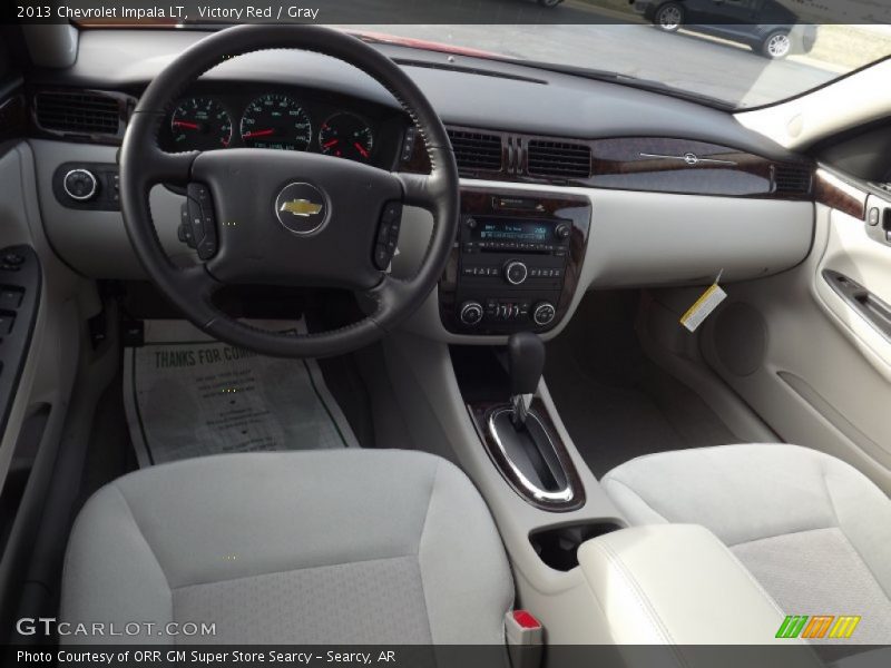 Victory Red / Gray 2013 Chevrolet Impala LT