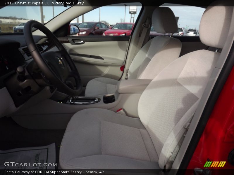 Victory Red / Gray 2013 Chevrolet Impala LT