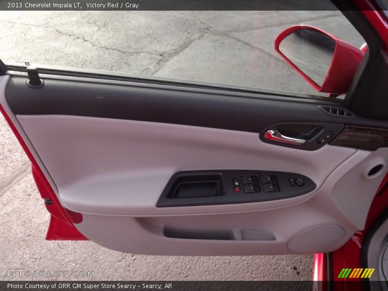 Victory Red / Gray 2013 Chevrolet Impala LT