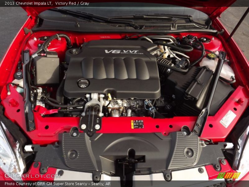 Victory Red / Gray 2013 Chevrolet Impala LT