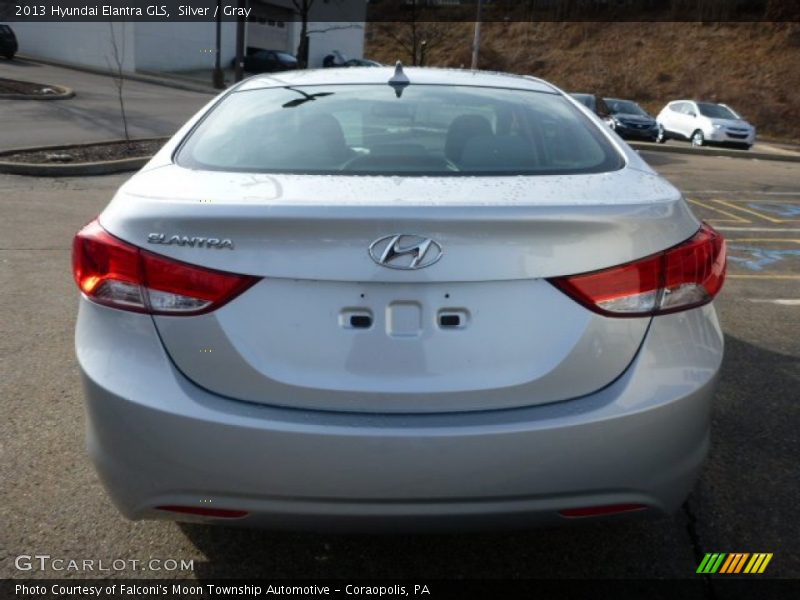 Silver / Gray 2013 Hyundai Elantra GLS