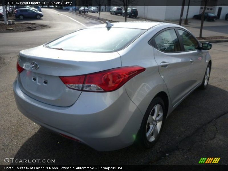Silver / Gray 2013 Hyundai Elantra GLS