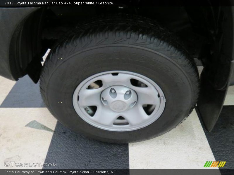 Super White / Graphite 2013 Toyota Tacoma Regular Cab 4x4